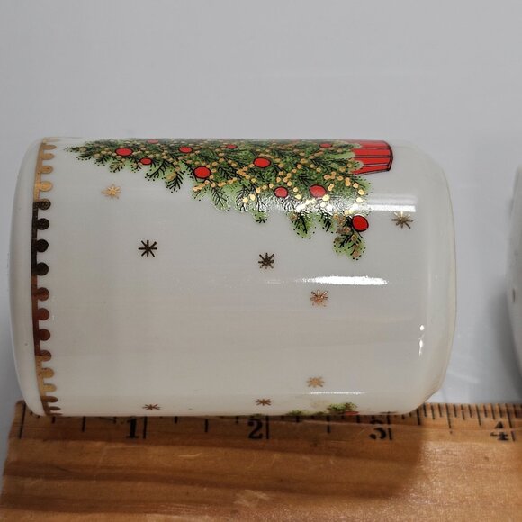 George Good Christmas Tree Japan holiday porcelain - Picture 11 of 14